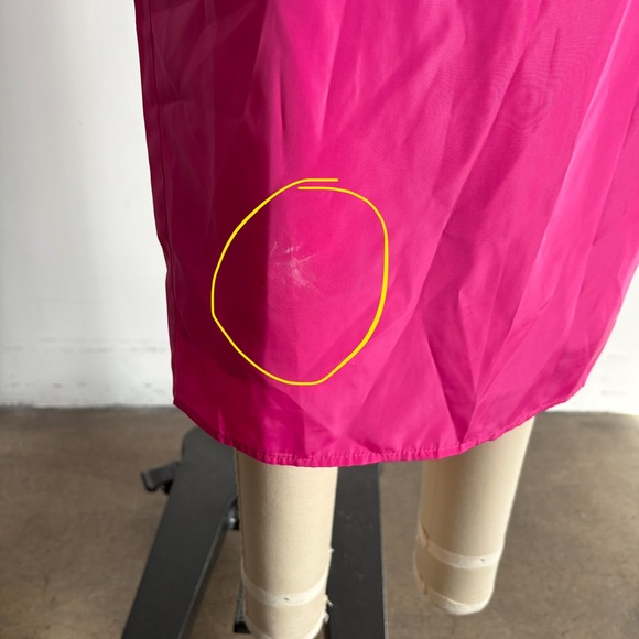 $595 NWT RHODE “Viola” Ruffle Midi Dress in Malibu Pink Sz 2 - Picture 13 of 13